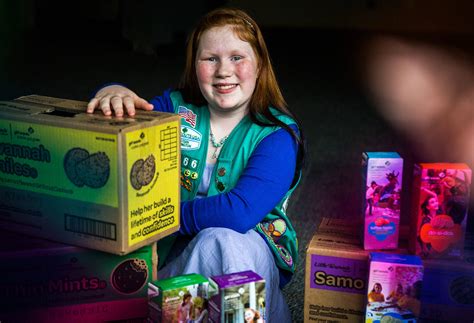 She Sold Boxes Of Girl Scout Cookies This Year HeraldNet Com