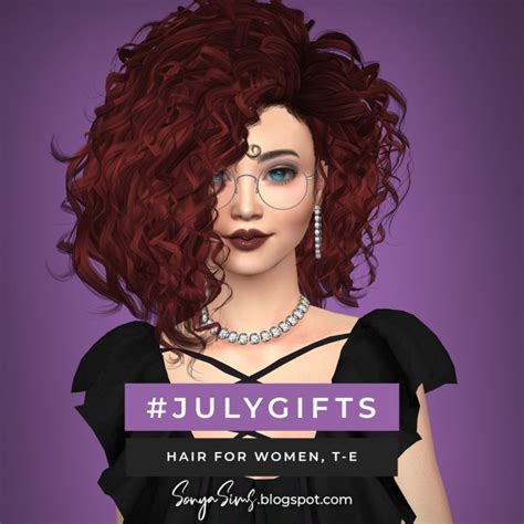 Coraline And Sky Hair July Ts At Sonya Sims Sims 4 Updates