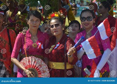Papuan Carnival Indonesia Independance Day Editorial Stock Photo