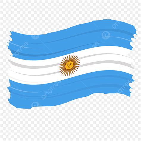 Diseño De Vector De Bandera Argentina Png Dibujos Argentina Símbolo