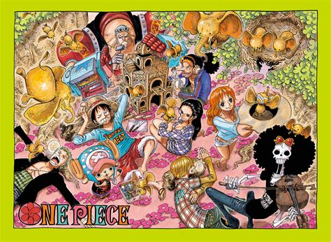 One Piece Color Spreads Cover A Colori