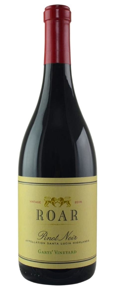 Flowers vineyards & winery pinot noir 2016. Buy 2016 Roar Pinot Noir Garys' Vineyard 750ML Online