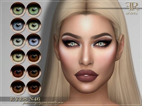 The Sims Resource Eyes N46 By Fashionroyaltysims • Sims 4 Downloads