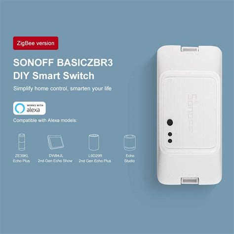 SONOFF BASICZBR3 Zigbee Smart Switch, Compatible with ...