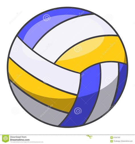 Check spelling or type a new query. Icona Della Palla Di Pallavolo, Stile Del Fumetto ...