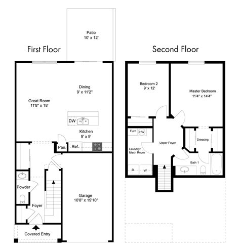 Townhouse Floor Plans 2 Bedroom Cbm Blogs