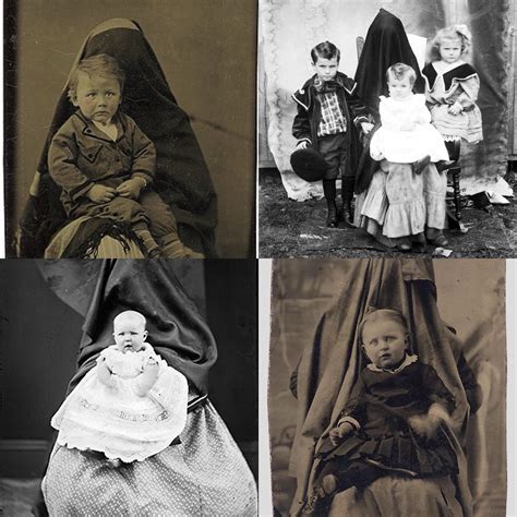 Hidden Mothers In Victorian Portraits Mothers Disguised Themselves