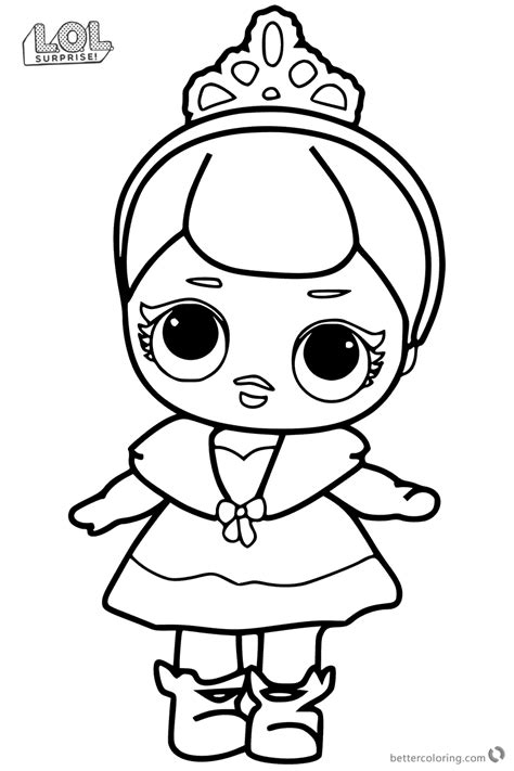 Lol Dolls Printable Coloring Pages Printable World Holiday