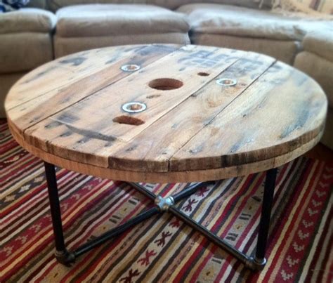 Diy Unique Round Coffee Tables From Recycled Materials Hag Design