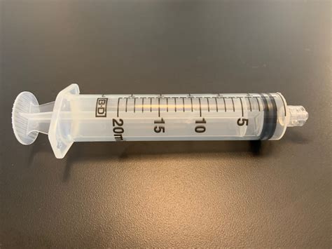 Plastic Syringe 20ml Klm Bio Scientific