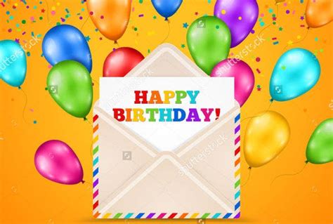 9 Email Birthday Cards Free Sample Example Format Download Free