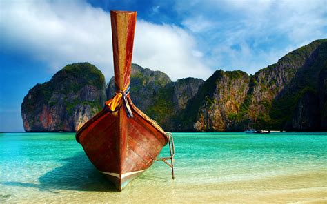 Beautiful Thailand Beach Wide High Definition