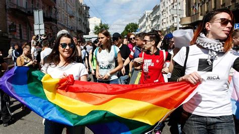 Ukraine Holds Its First Major Gay Pride March In Kiev Fox News