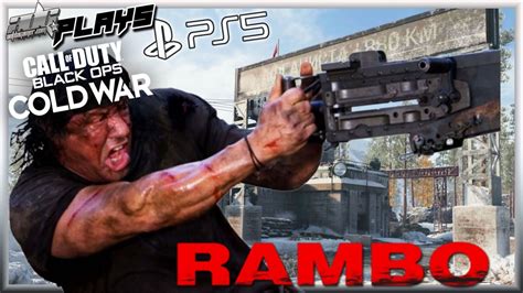 Going Rambo On Call Of Duty Black Ops Cold War Ps5 Gameplay
