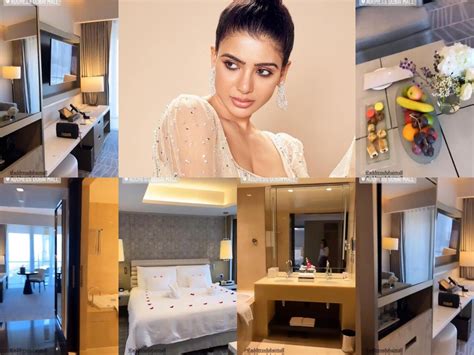 Inside Look Of Samantha Ruth Prabhus Posh Hotel Room
