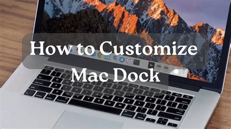 How To Personalize Mac Dock Go Products Pro