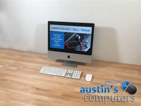 Imac 20 All In One Apple Desktop Computer Austins Computer Repair