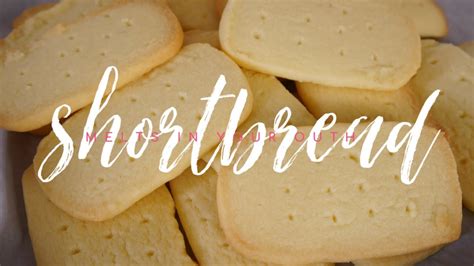 EASY SHORTBREAD RECIPE IT MELTS IN YOUR MOUTH YouTube