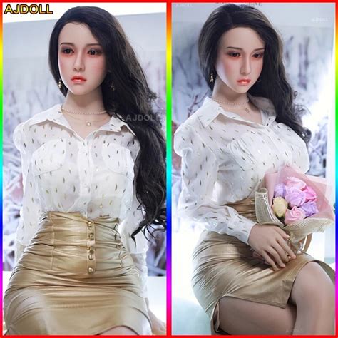 Aj 168cm Adult Life Full Size Silicone Sex Doll Skeleton Realistic Breast Love Doll Real Dolls