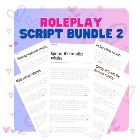 Onlyfans Roleplay Scripts Sexting Script Bundle Roleplay Script Bundle Content Creator Scripts