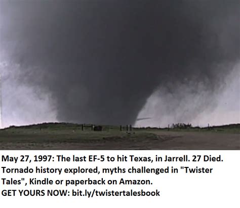 This Tornado Was The Last Ef5f5 To Hit Texas It Killed 27 People Most