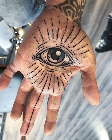 Latest Trends In All Seeing Eye Hand Tattoo For An Elegant Look