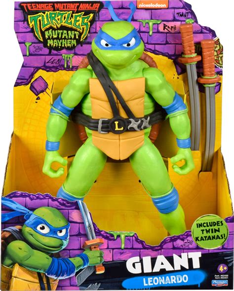 Teenage Mutant Ninja Turtles Mutant Mayhem Leonardo Big Size Action Figure Hlj Com
