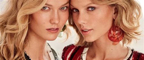 Taylor Swift And Karlie Kloss Decorates Vogue Magazine Bff Style