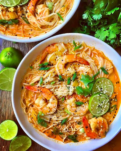 Thai Coconut Curry Shrimp Soup Recipe