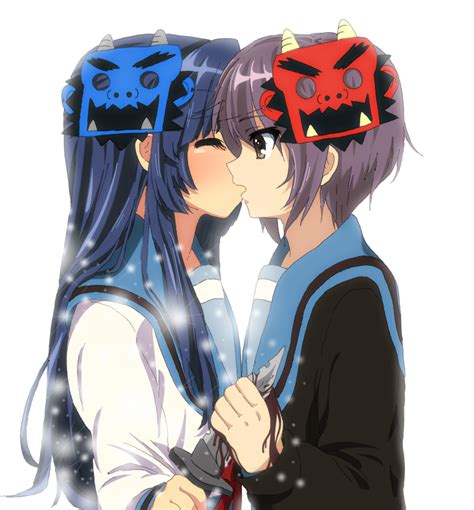 Nagato Yuki And Asakura Ryouko Suzumiya Haruhi No Yuuutsu Drawn By Sosdankaridanin Danbooru