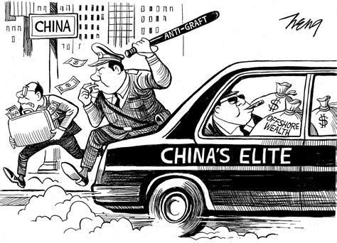 Opinion Cartoon Heng On Chinas Anti Corruption Drive The New York Times