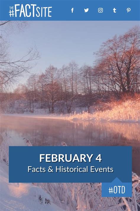 February 4 Facts And Historical Events On This Day The