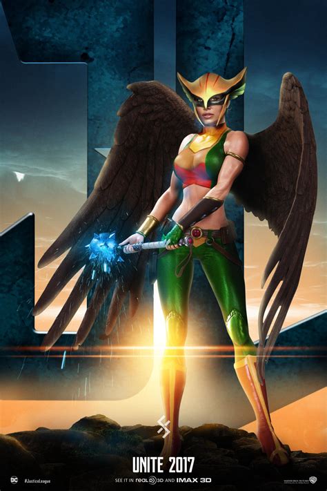 Justice League Unite Hawkgirl By Farrrou On Deviantart