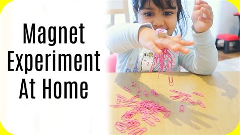 Magnet And Paper Clip Experiment Youtube