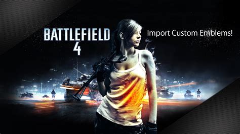 Battlefield 4 How To Import Custom Emblems YouTube