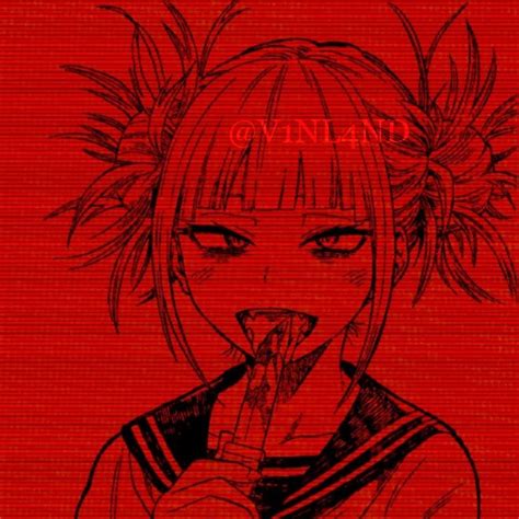 Toga Himiko ── In 2021 Red Aesthetic Grunge Cybergoth Anime