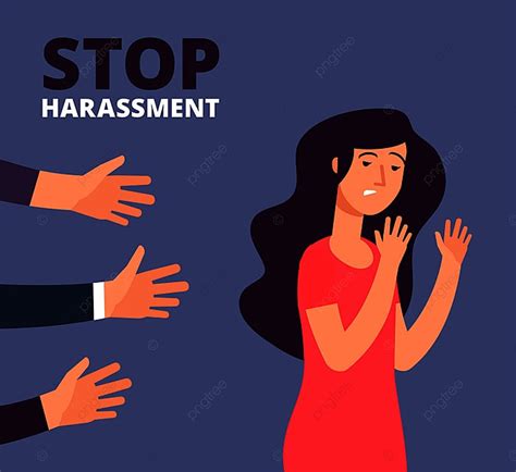 Gambar Poster Berhenti Penyalahgunaan Konsep Gangguan Seksual Templat Untuk Muat Turun Percuma