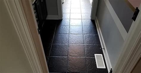 If you're worried about staining tiles with spaghetti. Epoxy Floor Over Tile | Floor Tiles