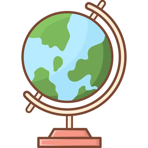 Cute Globe Cartoon Icon 11125363 Png