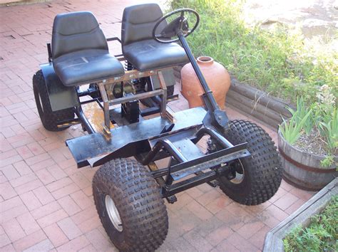 The Beginnings Of A Golf Cart Modified To An Off Road Vehicle Golf