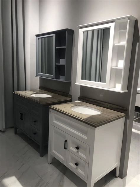 Available in stylish designs of various shapes and natural colours that. White bathroom vanity with medicine cabinet. Great color ...