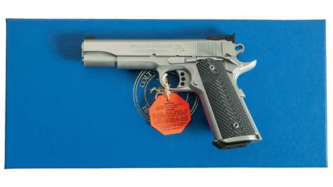 Colt Special Combat Government Competition Model Pistol With Box Rock