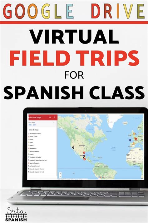 Virtual Spanish Class Field Trip Ideas Srta Spanish Spanish Class High School Spanish
