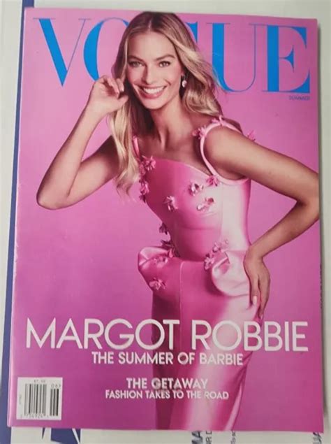 Vogue Magazine June July Margot Robbie The Summer Of Barbie