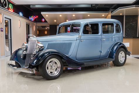 1934 Ford Sedan Classic Cars For Sale Michigan Muscle And Old Cars