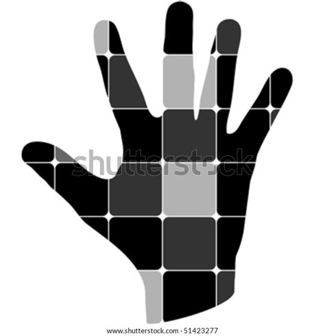 Human Palm Stock Vector Royalty Free 51423277 Shutterstock