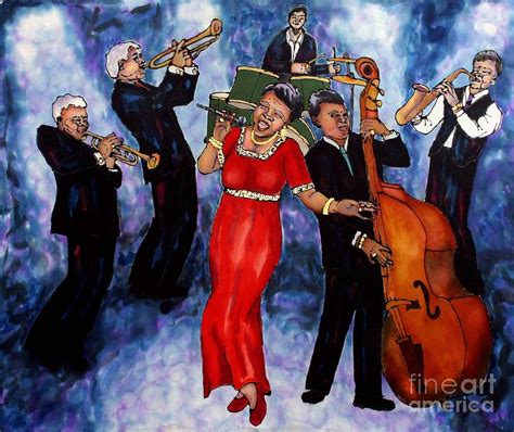 Jazz Band Painting By Linda Marcille