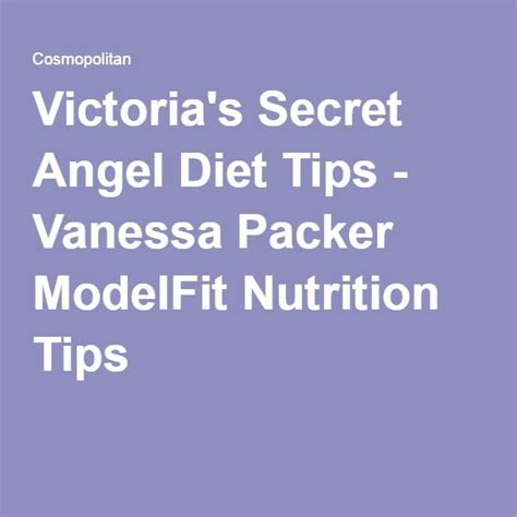 5 diet tips from the woman who tells victoria s secret models what to eat diet tips victoria