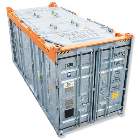 By monica michael willis photo: DNV 8′ x 20′ Closed w/ Removable Top HC Container - Tiger ...