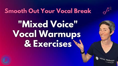 Mixed Voice Vocal Warmups And Exercises Fix Vocal Break Passaggio